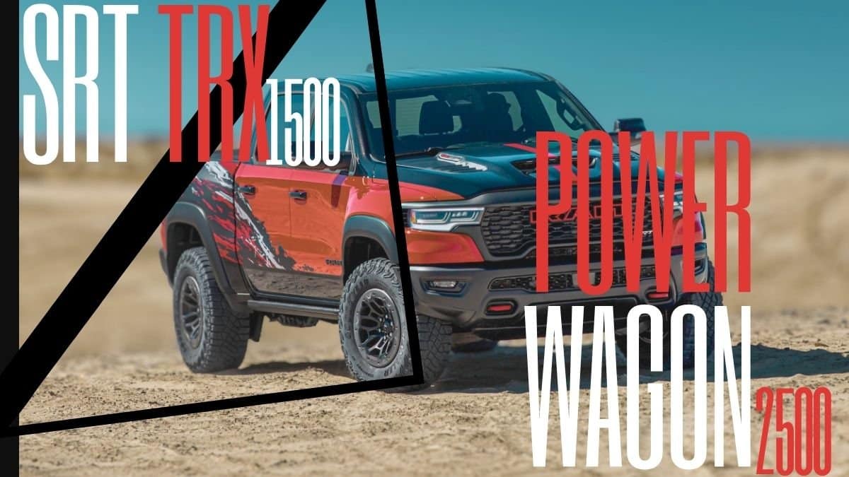 Ram TRX Power wangon Trucks