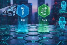 An AI-generated image that reflects digital trust is the basic support system that holds the internet together today.