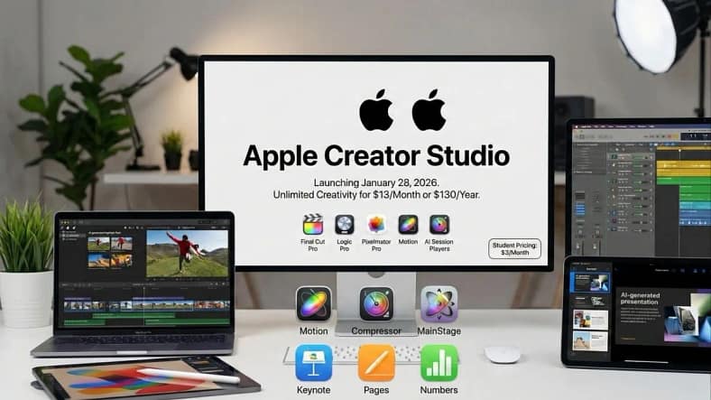 Apple Launches New Creator Studio Subscription for Creative Apps: See What’s Interesting in this An AI image that reflects Apple Launches New Creator Studio Subscription for Creative Apps
