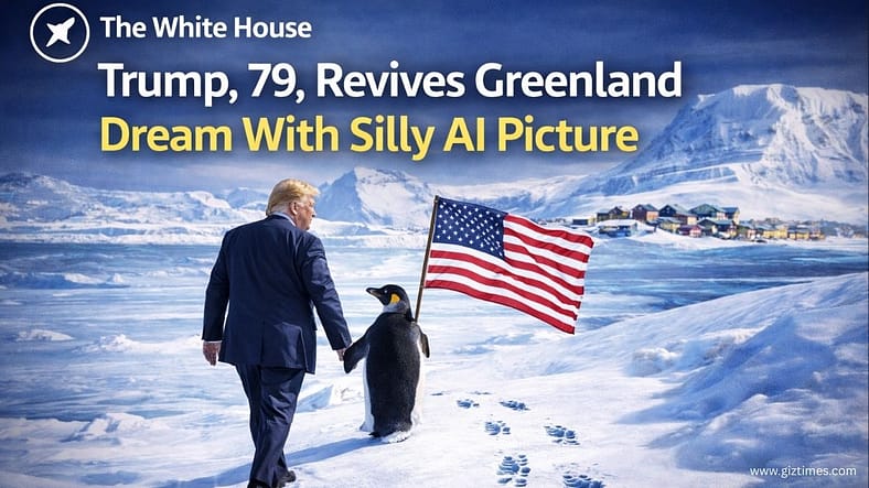 Trump, 79, Revives Greenland Dream With Silly AI Picture Trump, 79, Revives Greenland Dream With Silly AI Picture