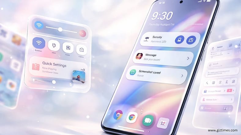 Check This: Android 17 Leaks Glassy UI Like Apple’s Liquid Glass Check This: Android 17 Leaks Glassy UI Like Apple's Liquid Glass