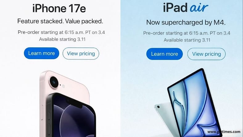 Apple’s Big Monday Reveal Get Ready for the Exciting iPhone 17e and Powerful New M4 iPad Air! Apple's Big Monday Reveal Get Ready for the Exciting iPhone 17e and Powerful New M4 iPad Air!
