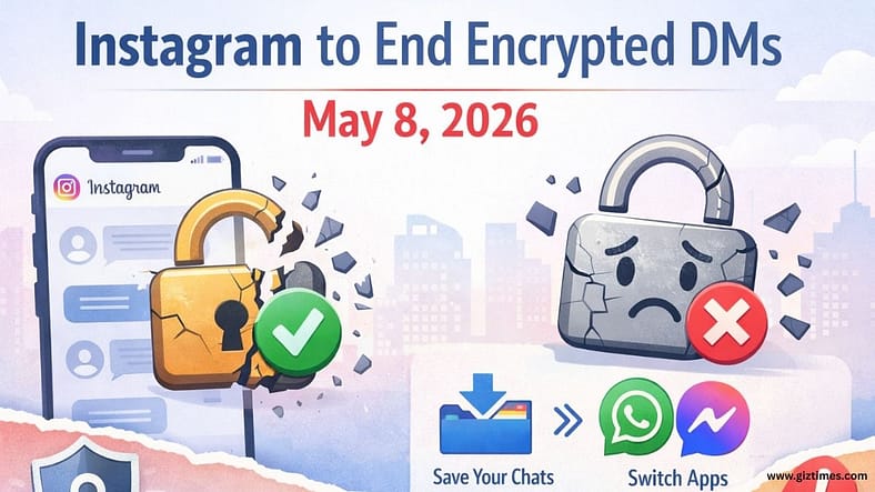 Instagram Help Page Confirmed That Encrypted Chats  Will Stop Working on May 8, 2026, How Users See It?