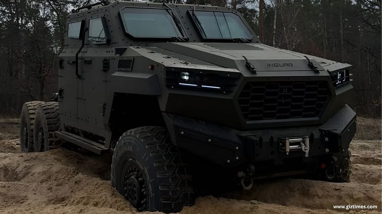 Inguar Defence Unveils New Inguar-4 Armored Vehicle with Higher Payload and Versatility