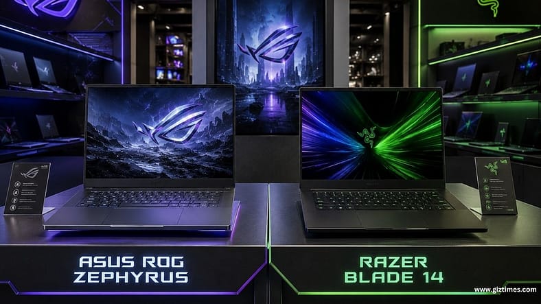 ASUS ROG Zephyrus G14 vs. Razer Blade 14: One is about Utility, the Other about Prestige ASUS ROG Zephyrus G14 vs. Razer Blade 14: One is about Utility, the Other about Prestige