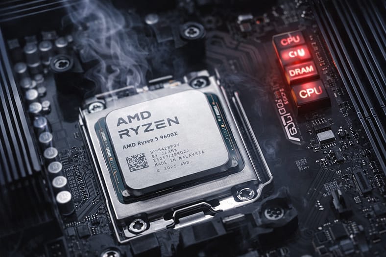 ASRock Motherboards Making Ryzen 5 9600X CPUs Stop Working—4 Cases in 2 Weeks