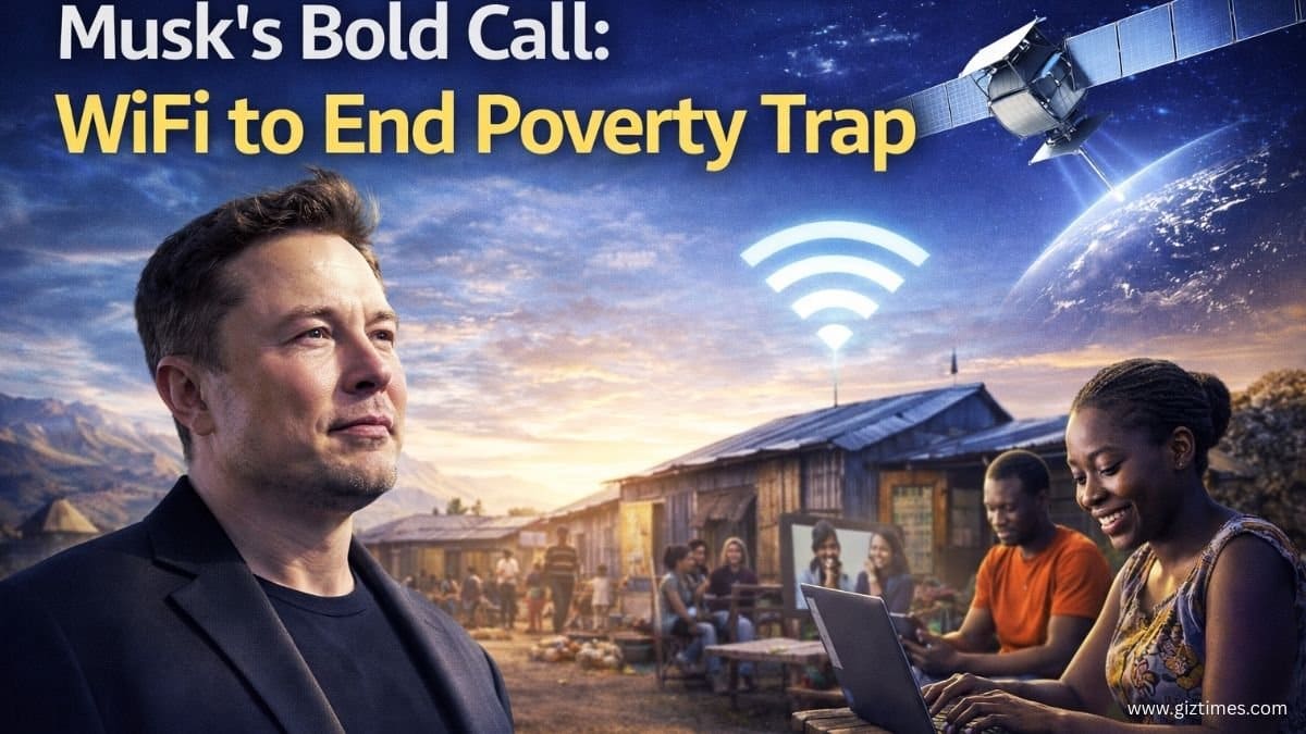 Musk's Bold Call: WiFi to End Poverty Trap