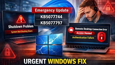 Microsoft released emergency Windows updates