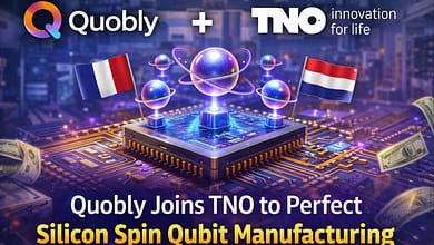 An AI image that reflects an Quobly Joins TNO to Perfect Silicon Spin Qubit Manufacturing